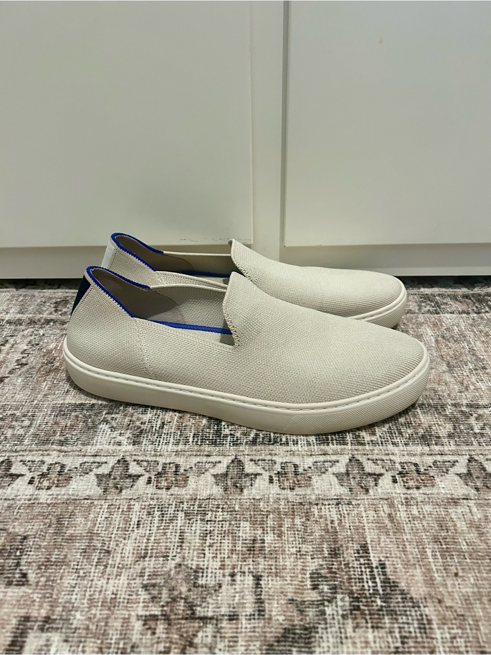 Rothy’s The Original Slip On Sneakers in Sand Color - Size 8 - Picture 6 of 13